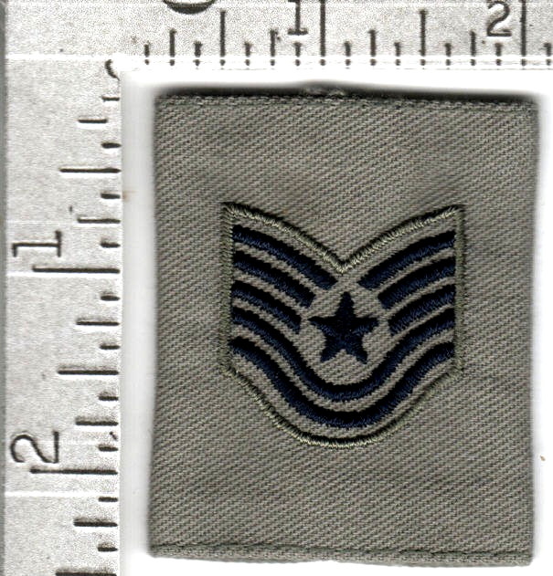 USAF patch chevron (circa 2011-2021) Technical Sergeant ABU GORE-TEX Jacket Tab