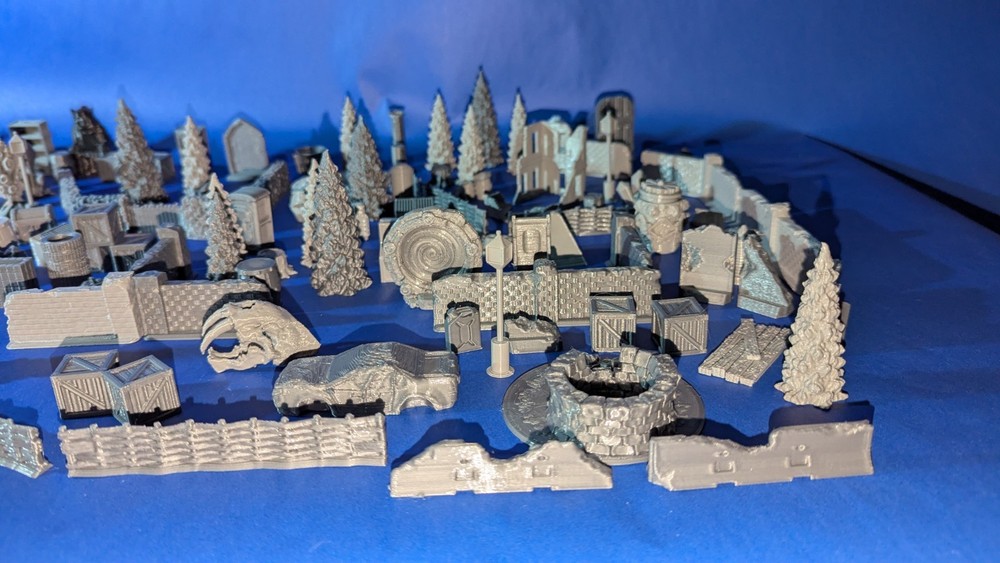 202 Pieces of scatter terrain bundle