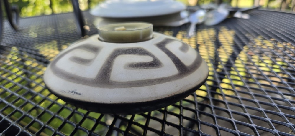 Tealight Holder Votive Peru Pottery Distributed By Target