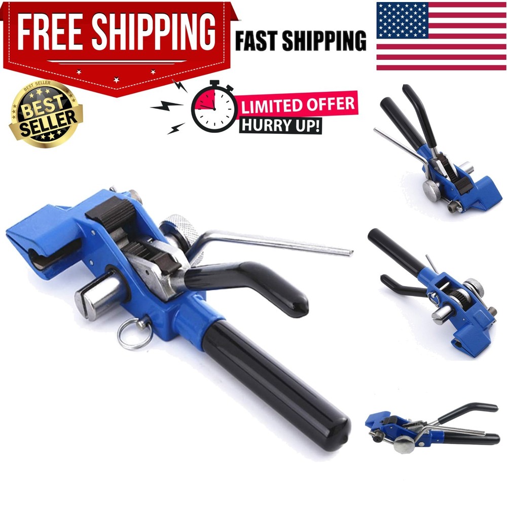 Stainless Steel Banding Tool - Multi-Functional Tensioner & Cutter