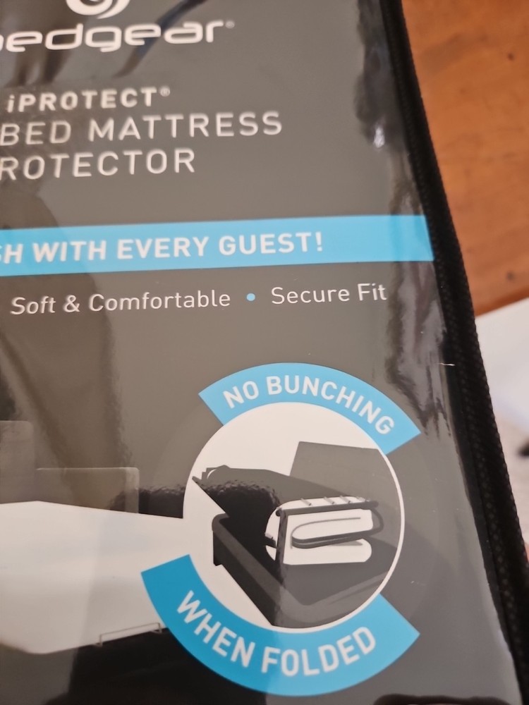 BedGear IPROTECT Sofa Bed Mattress Protector Soft Waterproof Twin NEW