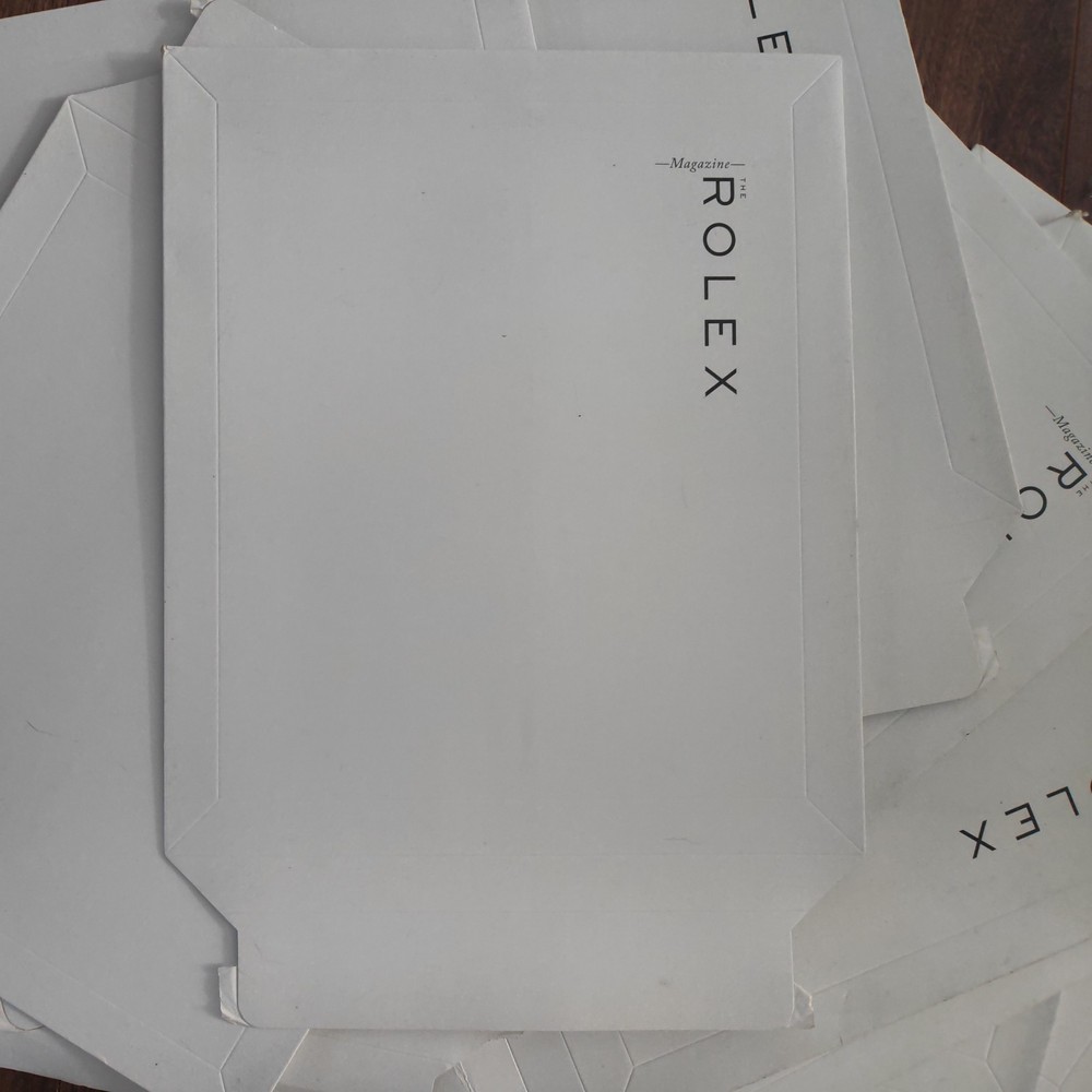 12x Rolex Magazine mailing envelopes.