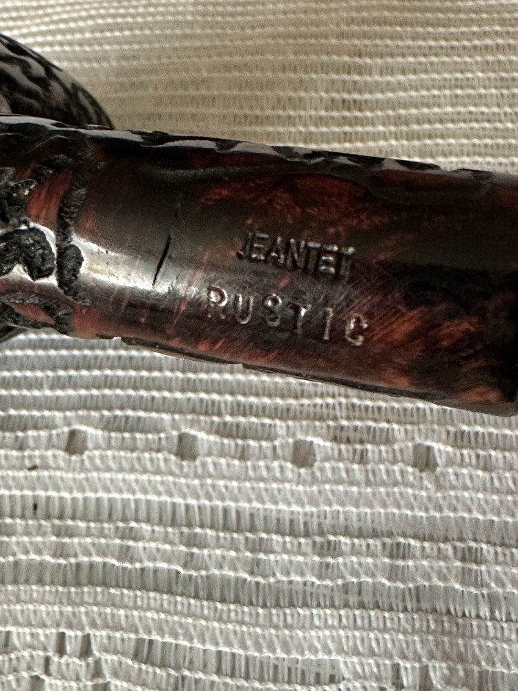 Vintage Jeantet Rustic Tobacco Smoking Pipe