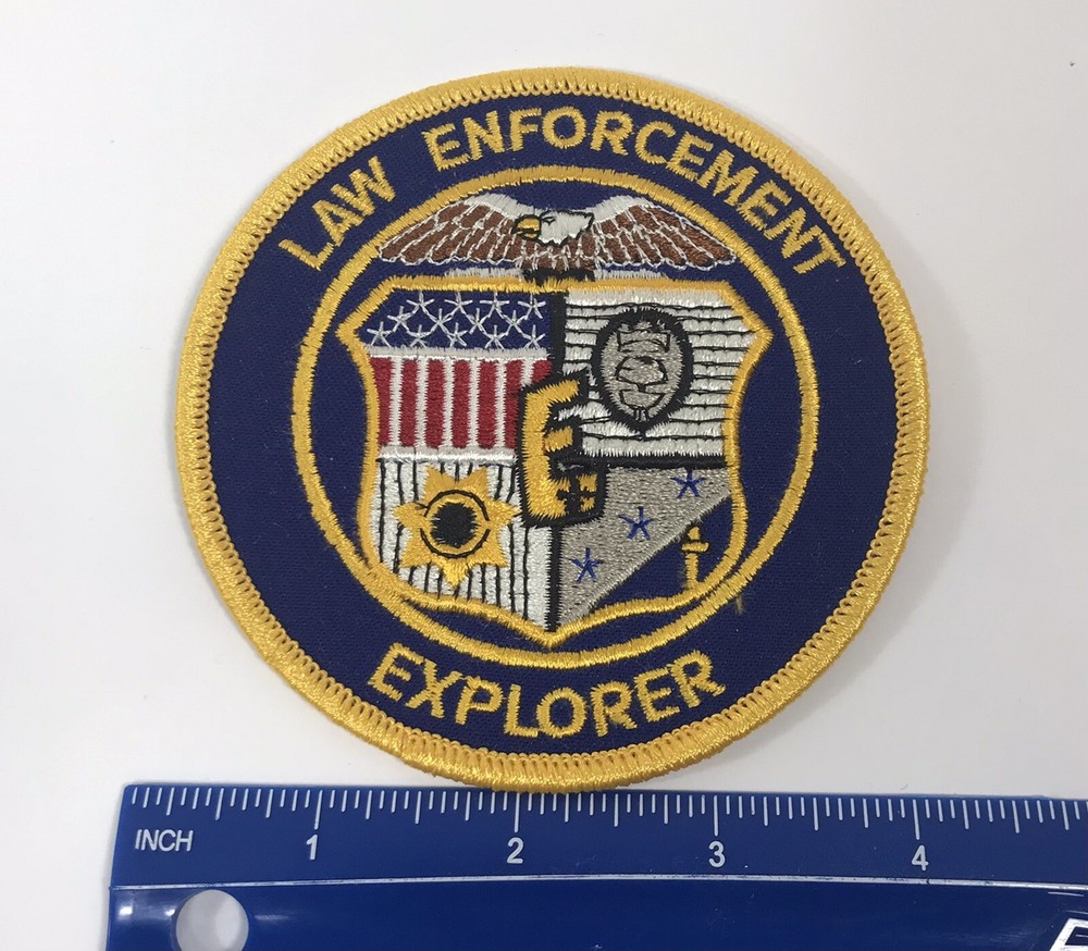 Law Enforcememt Explorer Patch 4 Inches