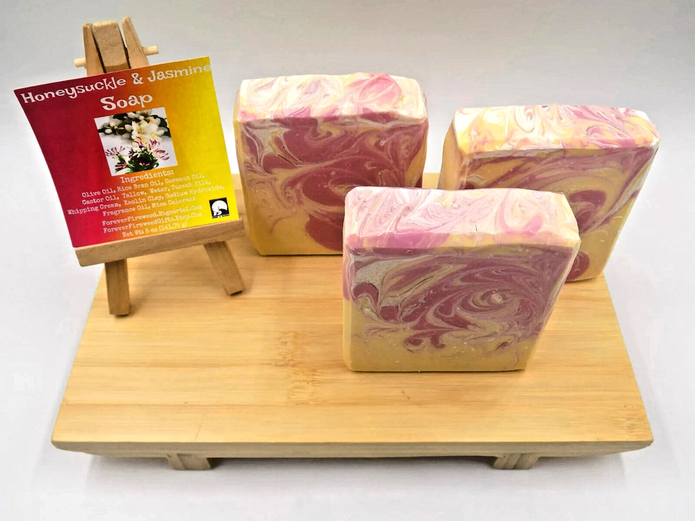 Honeysuckle and Jasmine Bar Soap