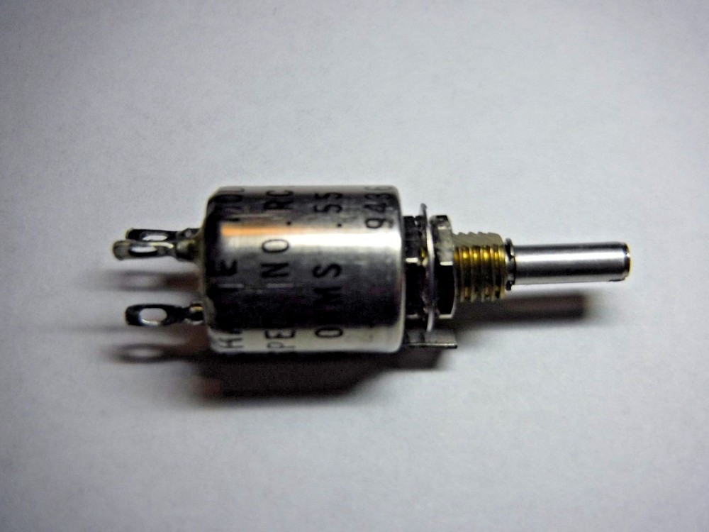 Ohmite Model C, RCS25R Potentiometer (25 Ohm 0.55 Amp)