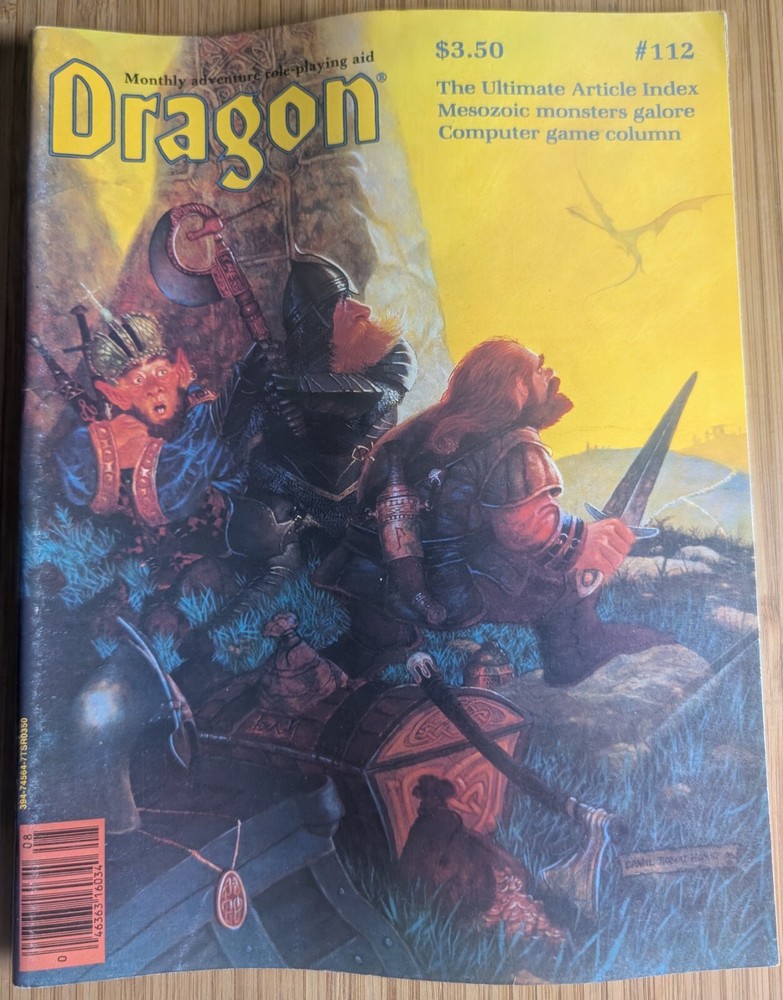 Dragon Magazine #112 - TSR AD&D