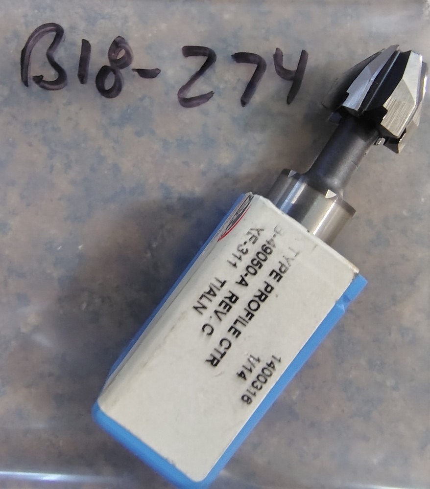🗽6 FLUTE PROFILE CUTTER