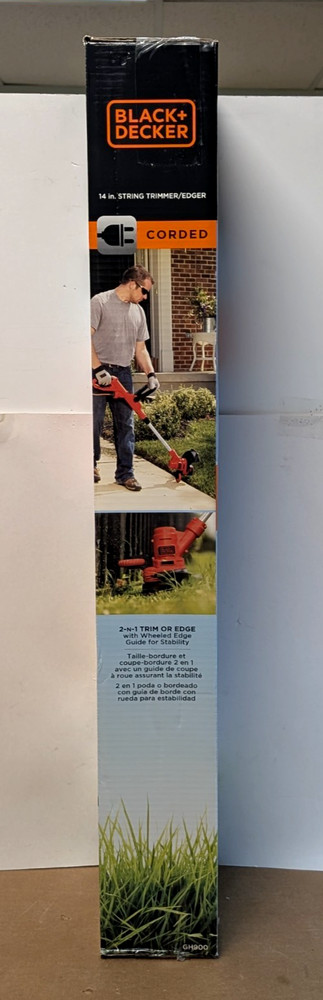 Black+Decker GH900 14" String Trimmer/Edger - NEW IN BOX!