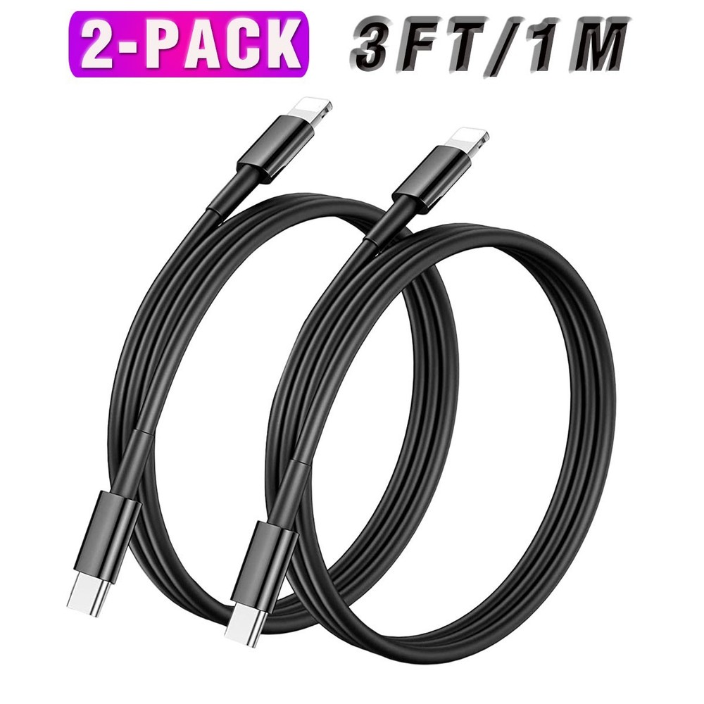 3ft USB-C Fast Charger Cable Data Sync Charging Cord For iPhone 14 Pro Max Plus