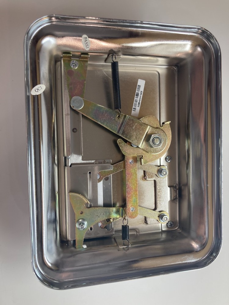 Top-O-Matic T2 Chrome Cigarette Rolling Machine with box and instructions