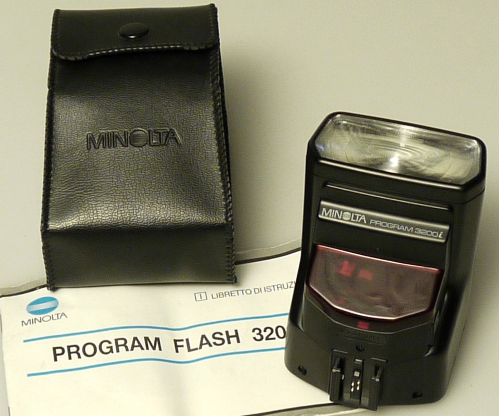 (PRL) FLASH MINOLTA PROGRAM 3200i SPARE PARTS SPARE PART CASE