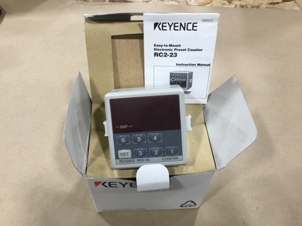 Keyence RC2-23 Electronic Preset Counter #28B39TK