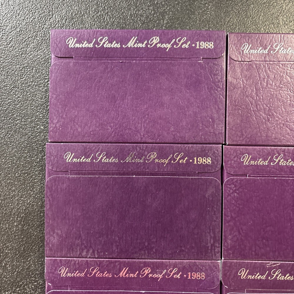 1988-S Clad Proof Sets LOT OF 10
