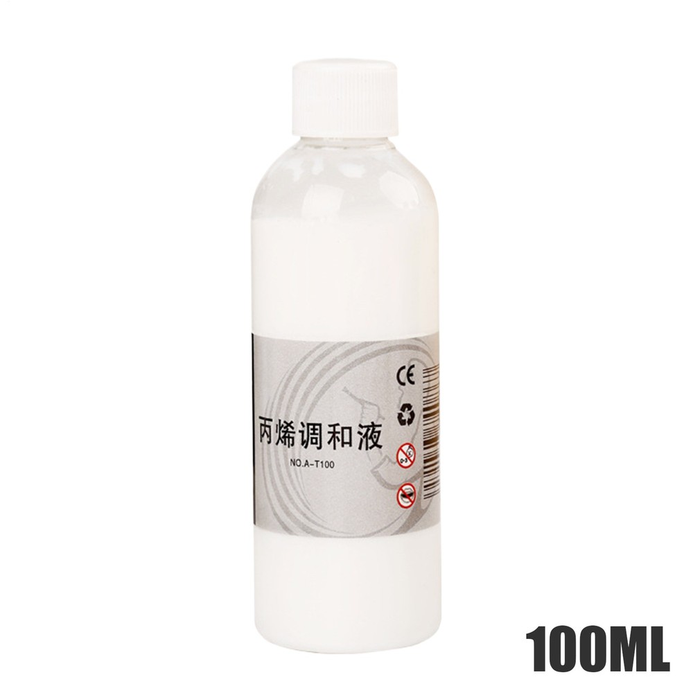 Acrylic Paint Thinner 100ml Fluid Improver Art Supply For Precision