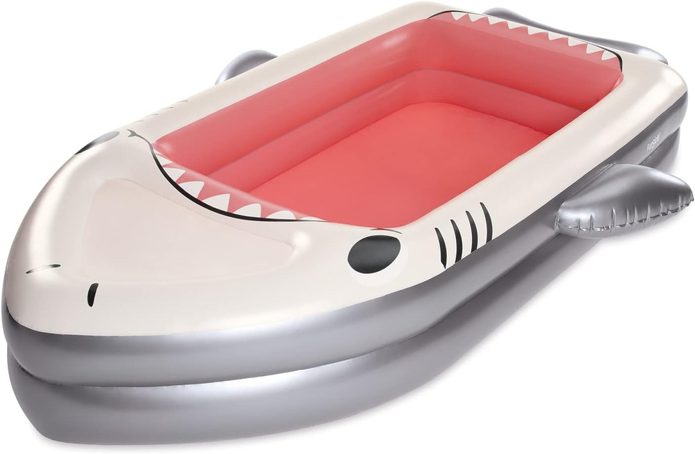 10 Ft Long Big Jaws Inflatable Pool