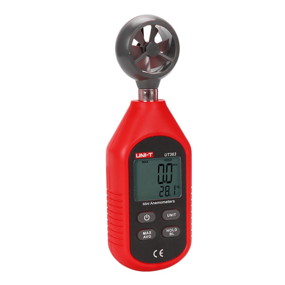 1- UT363 Handheld Mini Digital Anemometer Wind Speed Measurement
