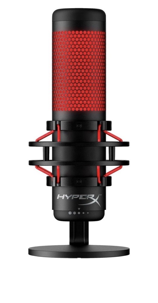 HyperX QuadCast USB Condenser Gaming Microphone For PS4/PS5/PC/Mac New No Box