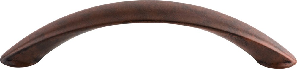 Top Knobs M1213 Arc Pull 4" (c-c) Patina Rouge
