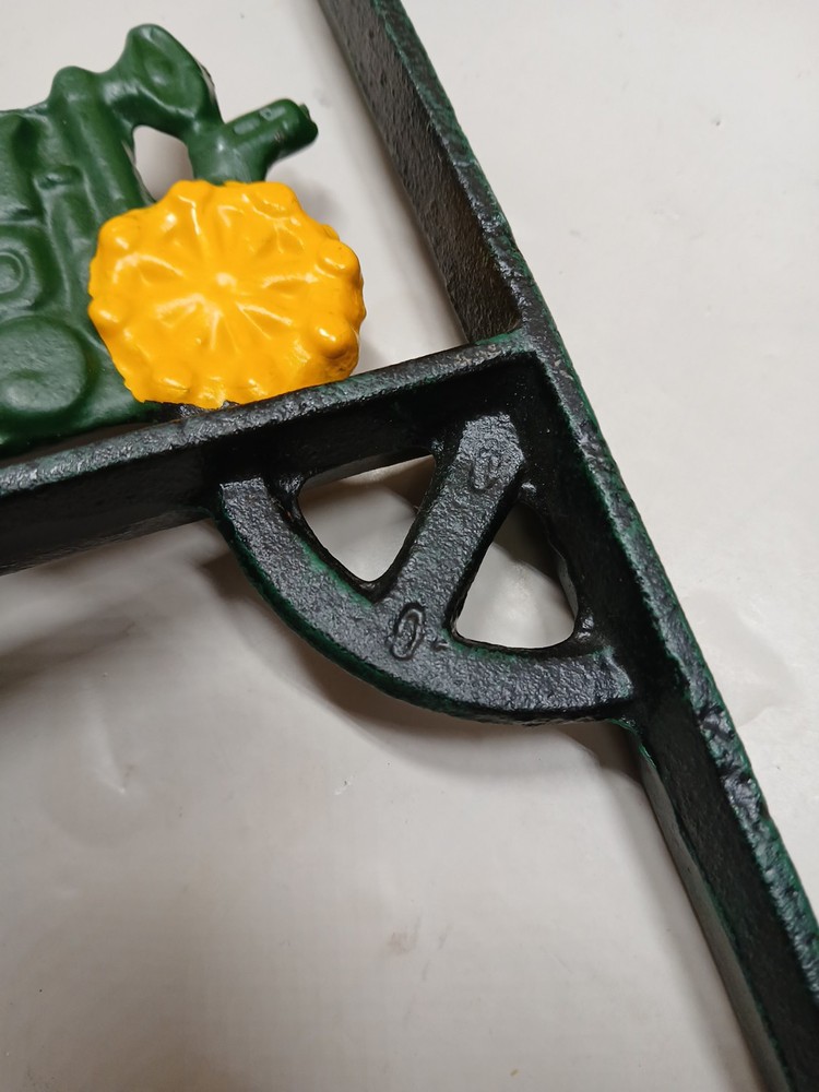 Vintage Cast Iron John Deere Bell Good Condition Wall Bracket *MISSING CLAPPER
