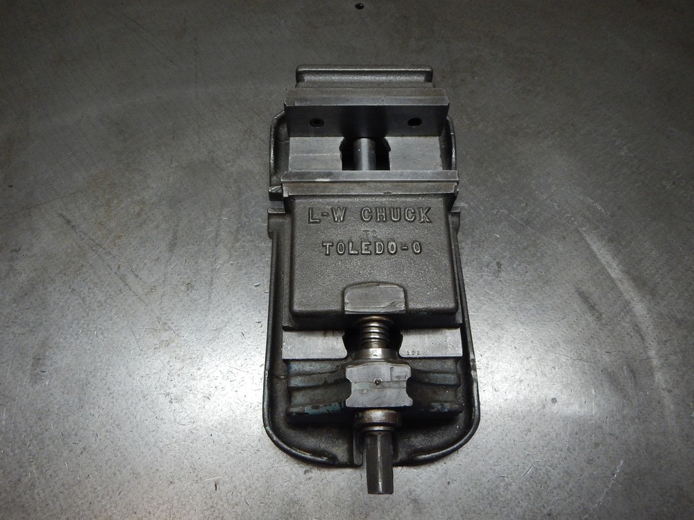 6-1/2" L-W Machine Vise USA  #6503