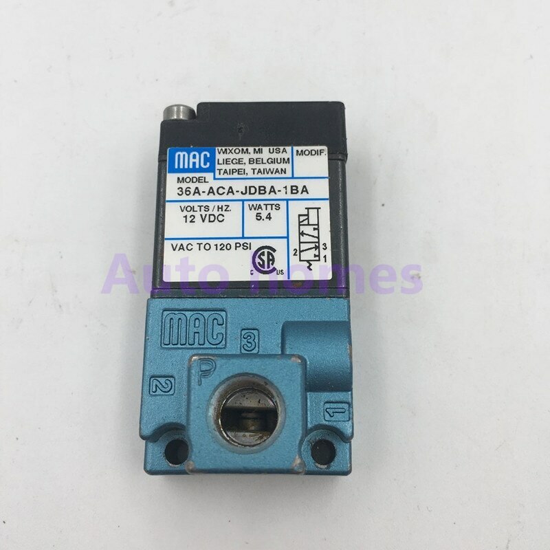3 Way High Frequency Solenoid Valve 35A-ACA-DDAA-1BA/DDBA/DDFA MAC 1/8 Thread