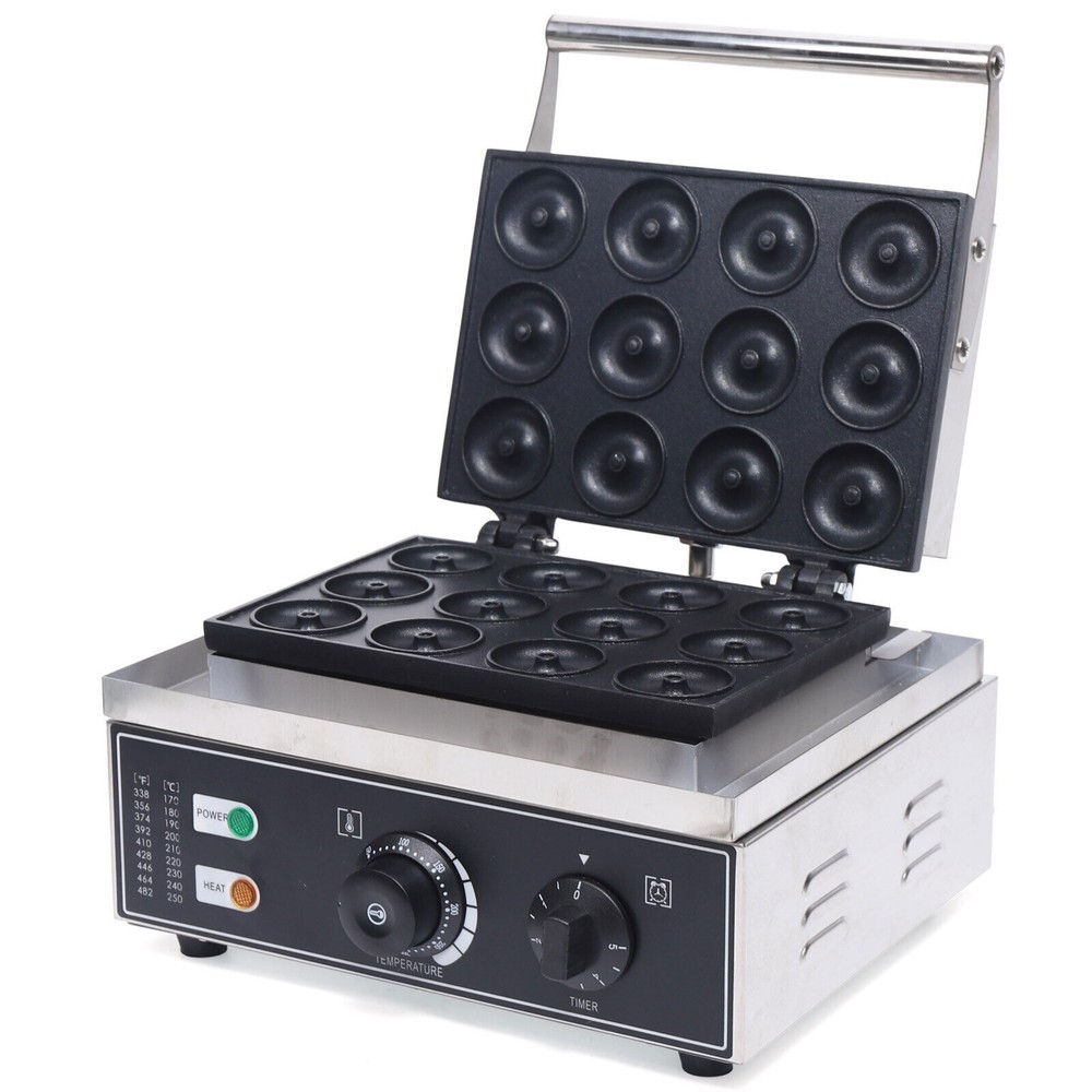 Commercial Donut Maker Machine Electric Nonstick Doughnut Making Machine 12-Hole