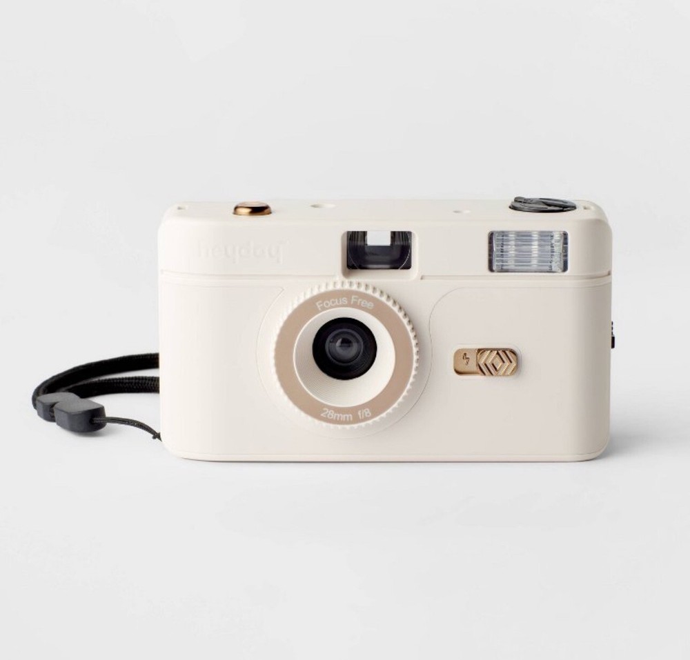 🔥NEW SEAL🔥 35MM Camera with Built-in Flash - heyday White
