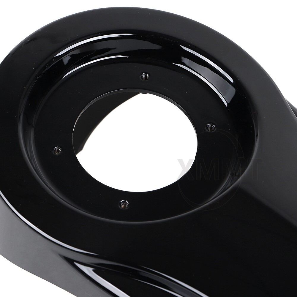 Gloss Black ABS Stretched Dash Panel For Harley Electra Ultra Street Road Glide