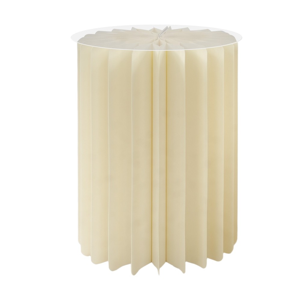 7PCS Foldable Paper Cake Display Stand Set - Elegant Cylinder Flower Holders