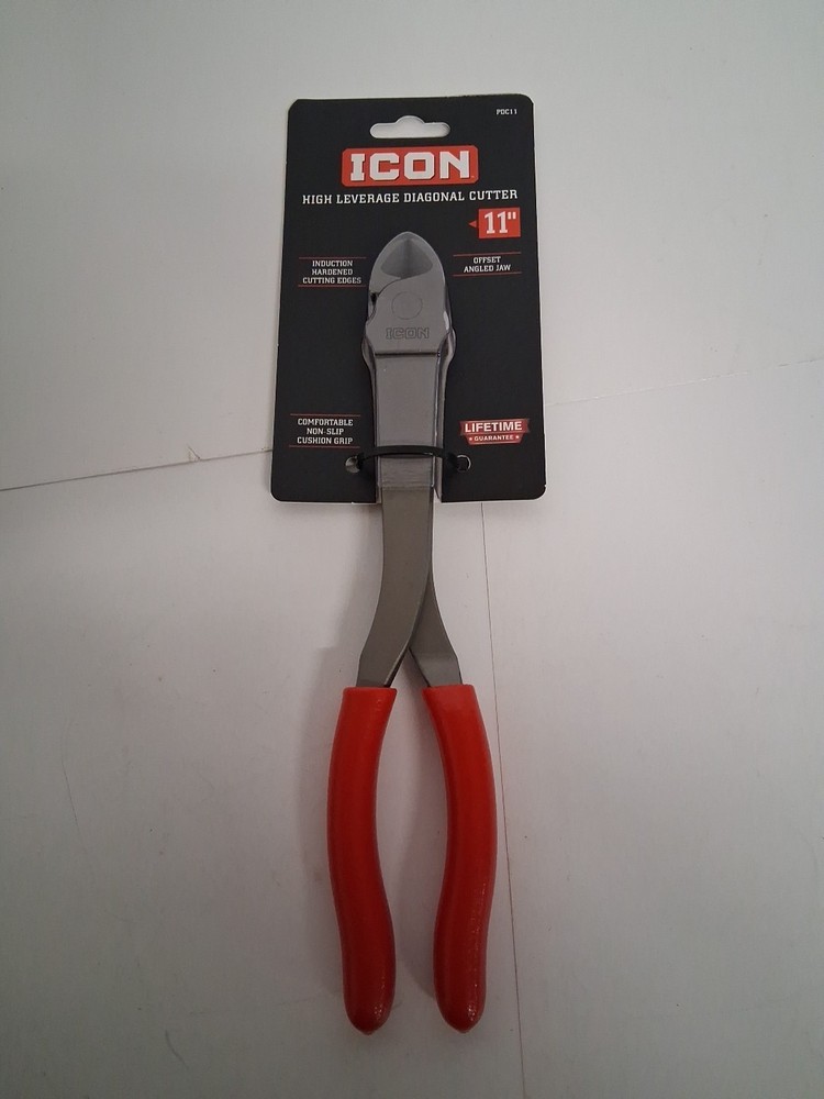 ICON (59737) 11” High Leverage Diagonal Cutter Offset Angled Jaw