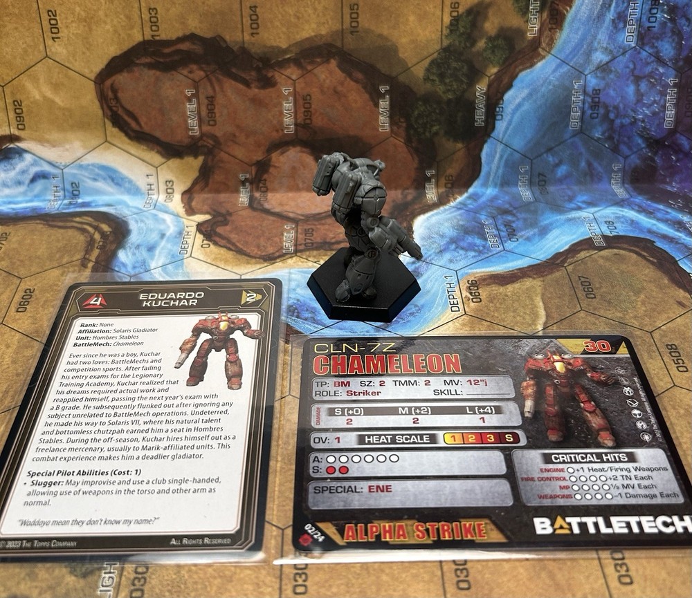 Battletech Chameleon Mech ( Con-7z, 7v) Mercenaries