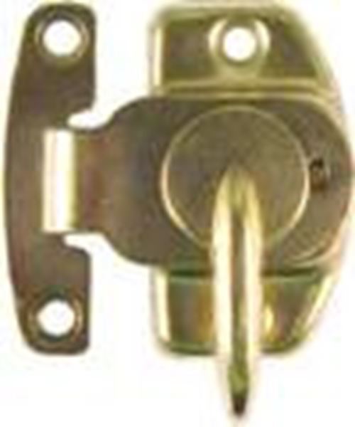 Brass Plated Steel Cam-Type Sash Lock