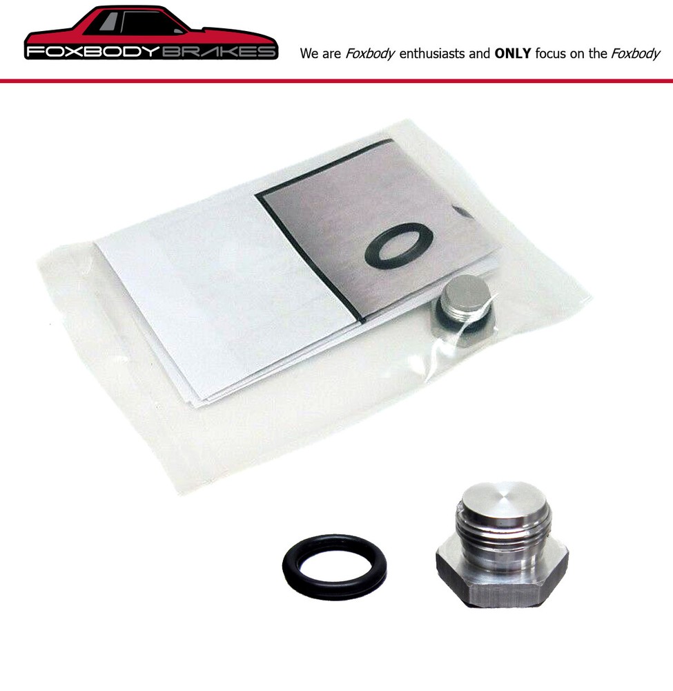 Fox Mustang prop valve plug (1) M2450A