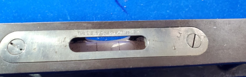 VIntage STARRETT 132-9''Precision Bench Level, 9" long original