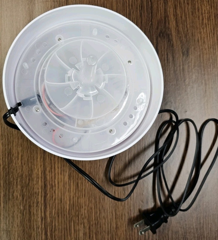 Water-based Air Purifier With 3 Led Color Changing Mood Light