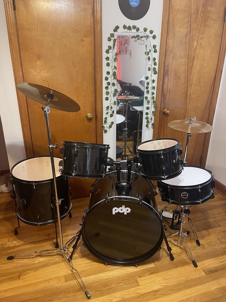 PDP by DW Encore Complete 5-Piece Drum Set Azure Blue