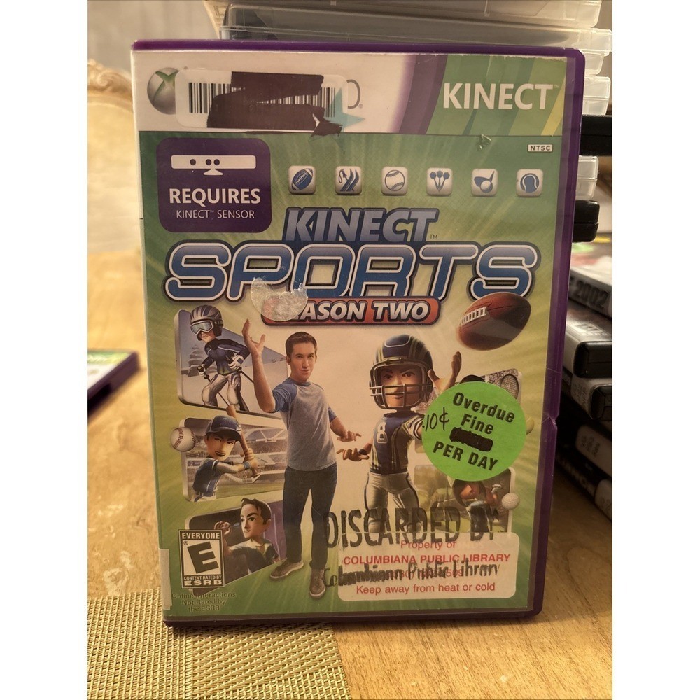 Kinect Sports Season Two Xbox 360 Tested & Working