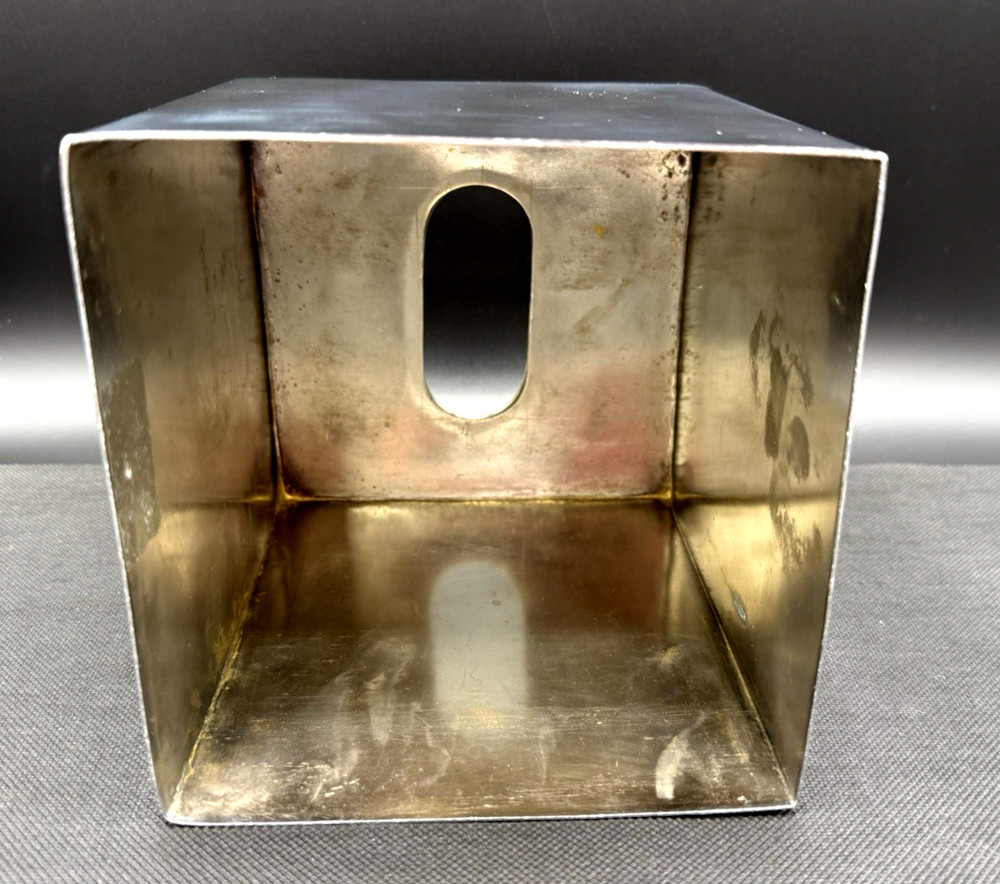 Stainless Steel Tissue Box Cover Vanity Accessories