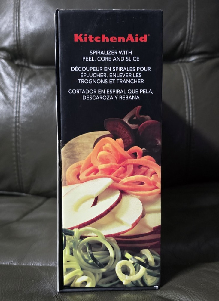 KitchenAid: 5-Blade Spiralizer w/Peel, Core & Slice Attachment for Stand Mixer