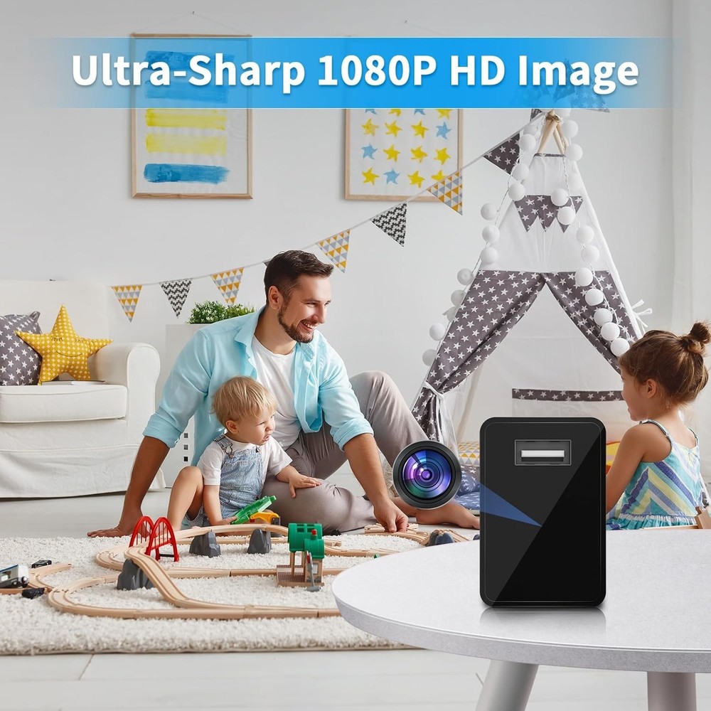 Cámara con cargador USB