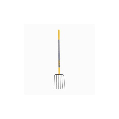 Union Tools 1838200 6-Oval Tine Manure Fork 48-In Handle