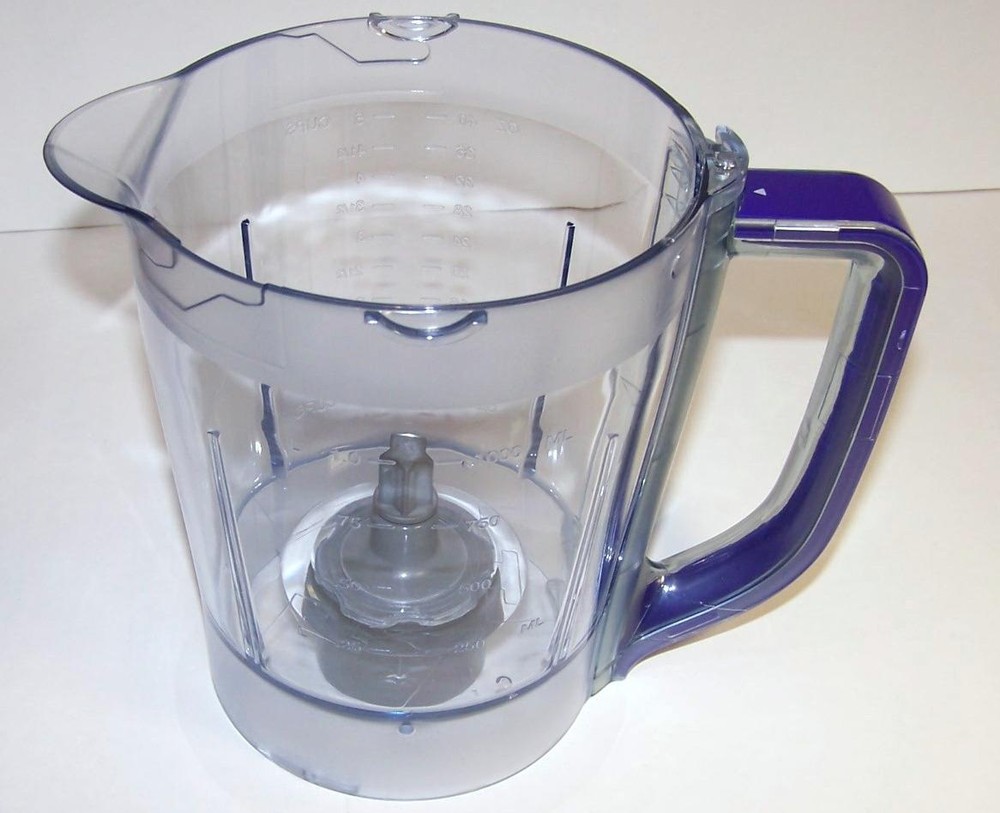 Ninja Kitchen System Pulse 48 oz Food Processor Bowl plus Lid for BL203 BL206