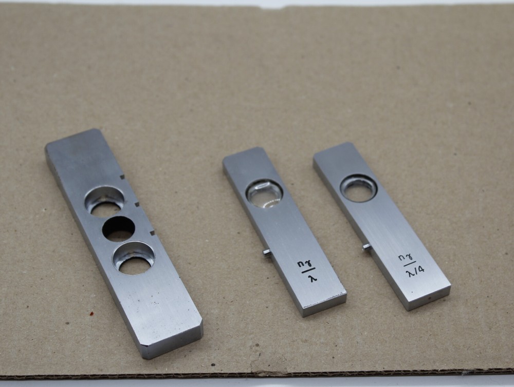 Carl Zeiss Jena Microscope Peraval Interphako Sliders Set AS IS  #PD2