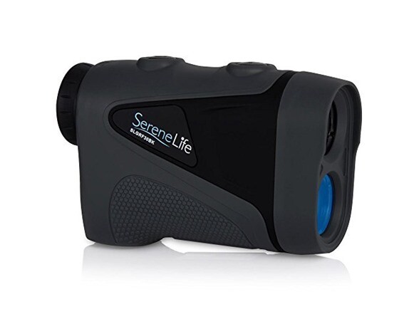 SereneLife Advanced Golf Laser Rangefinder with Pinsensor Technology - H2O Proof