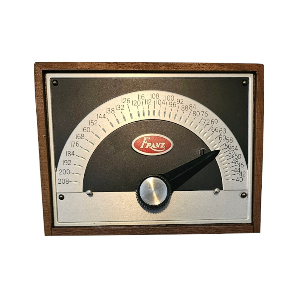 Franz Electric Metronome Model LM-FB-5 Solid Walnut Case