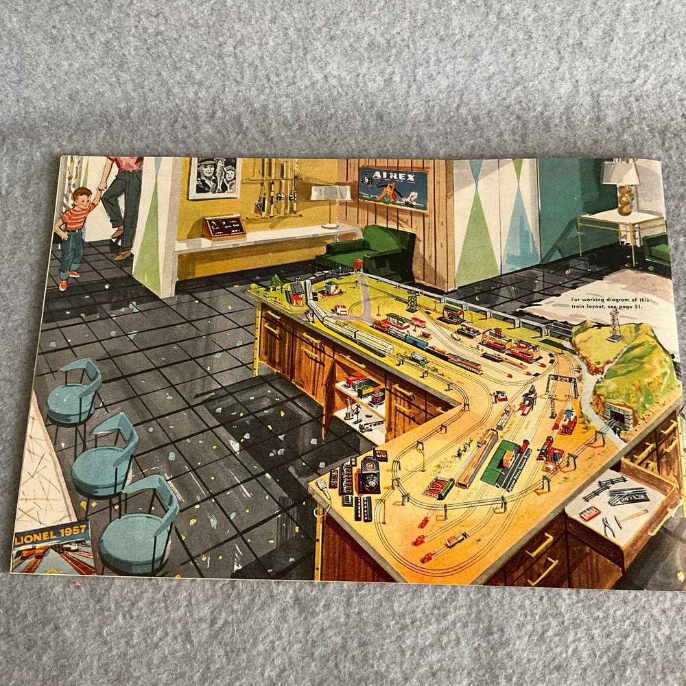 Original 1957 Lionel Catalog 51 Pages - Great Condition