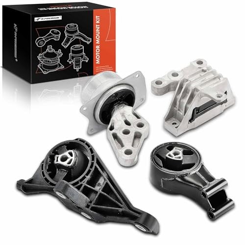 4PCS Engine Motor Mount and Transmission Mount Set Compatible with Cadillac