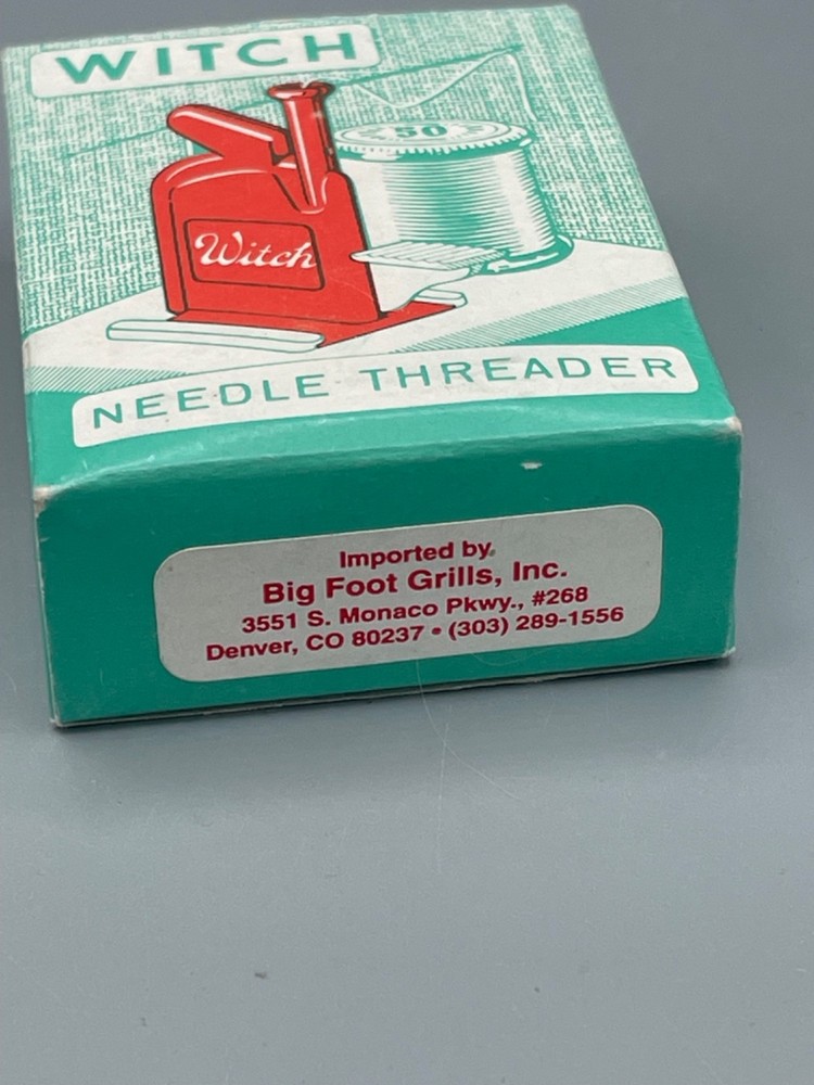 Vintage Witch Automatic Needle Threader Western Germany Original Thread Needle