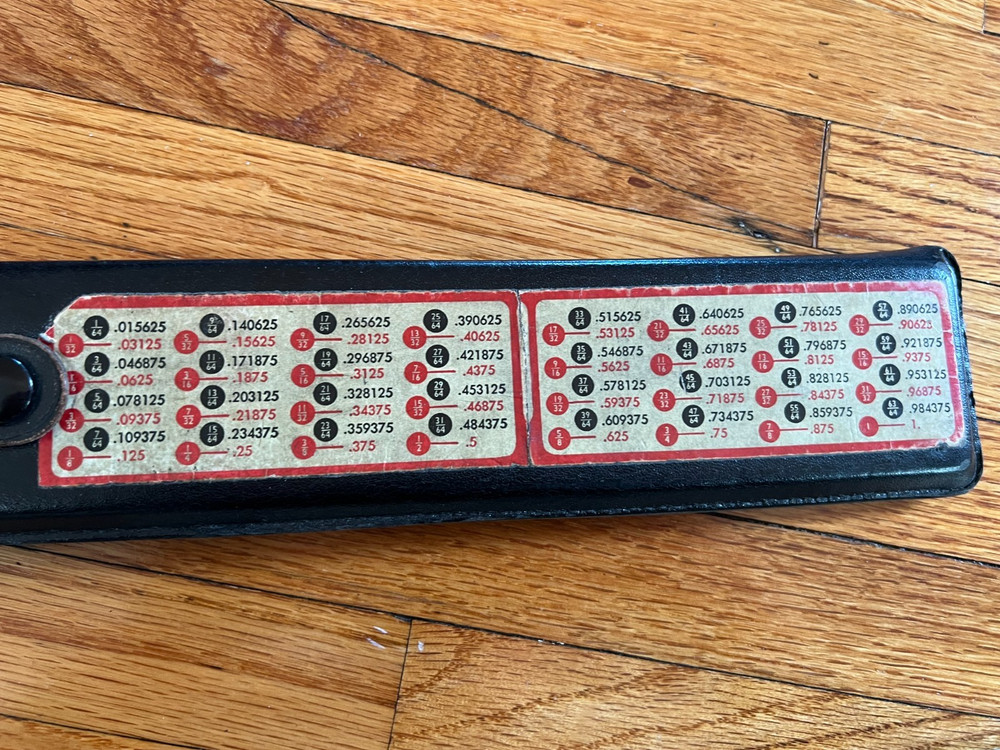 Post Cat. No. 1460 Slide Rule Vintage w/ Case - Versalog